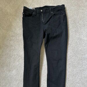 LEVI'S Premium 511 Slim Fit Black Jeans 32x32